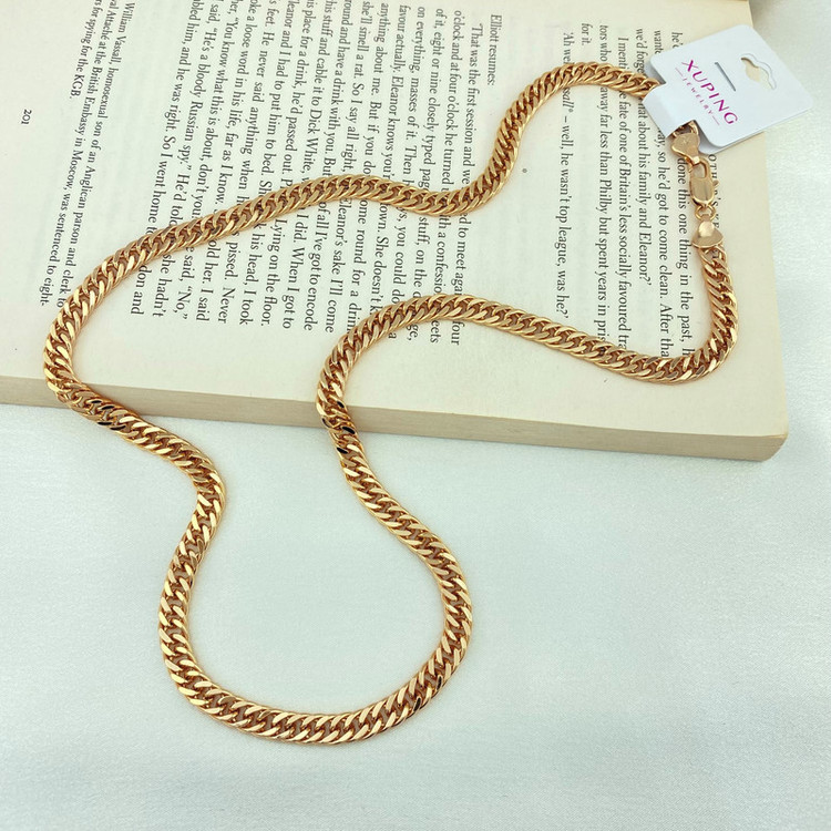 زنجیر زنانه ژوپینگ مدل کارتی کد N4299