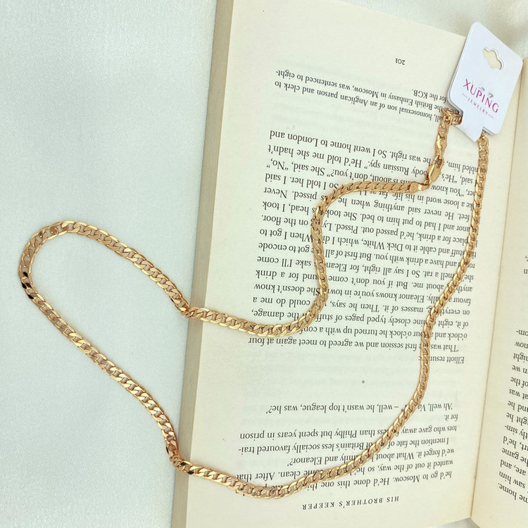 زنجیر زنانه ژوپینگ مدل کارتی کد N4300