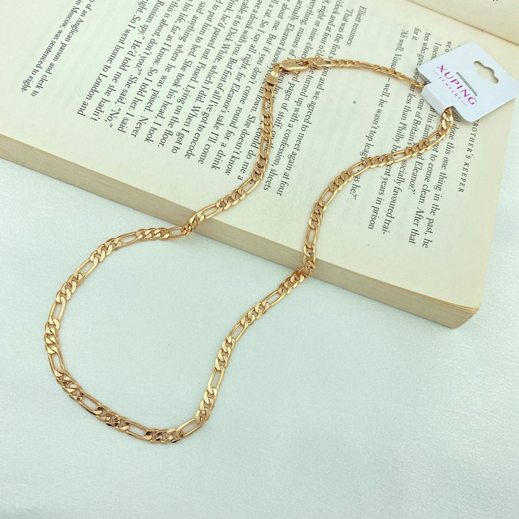 زنجیر زنانه ژوپینگ مدل فیگارو کد N4297