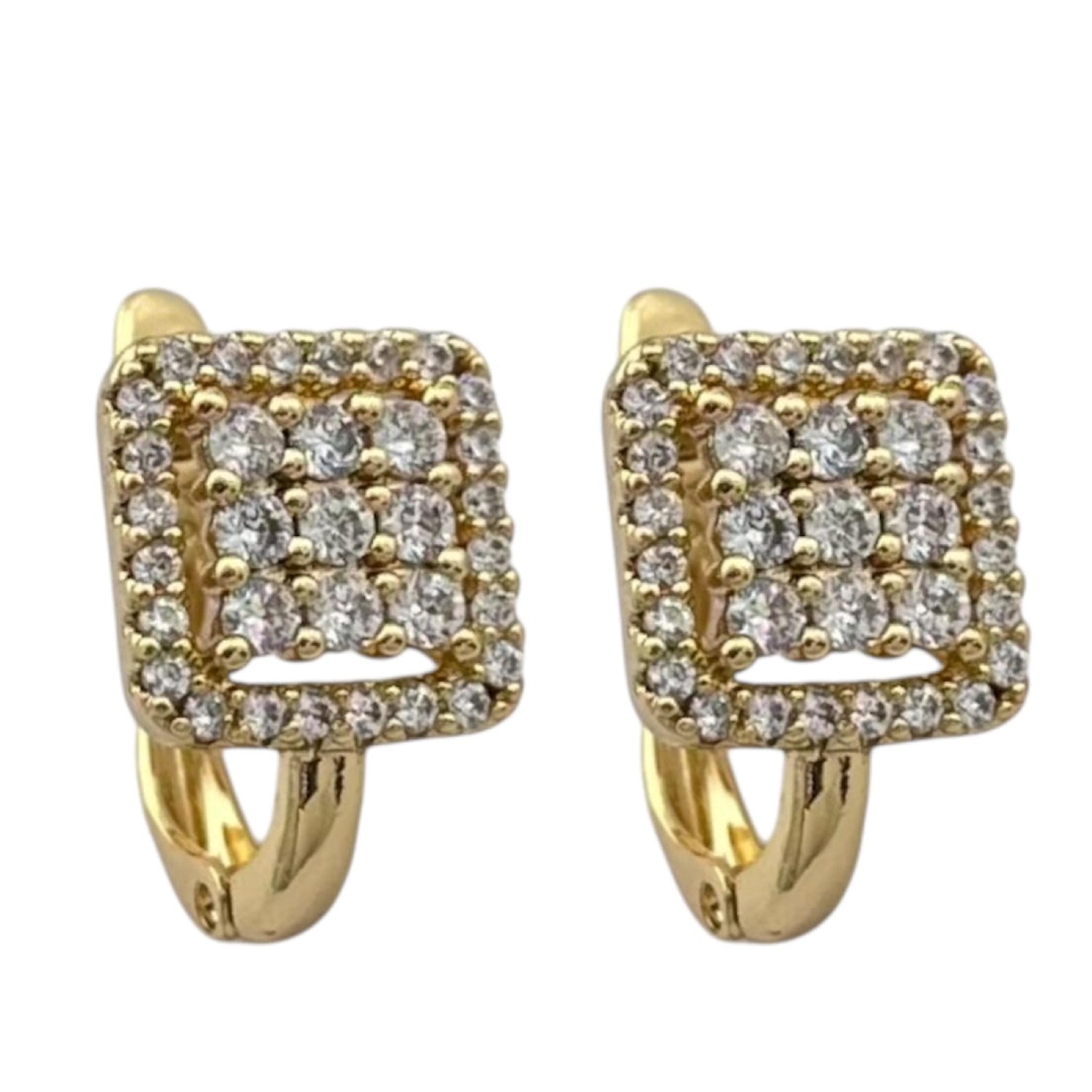 گوشواره زنانه ژوپینگ مدل جواهری کد E6006