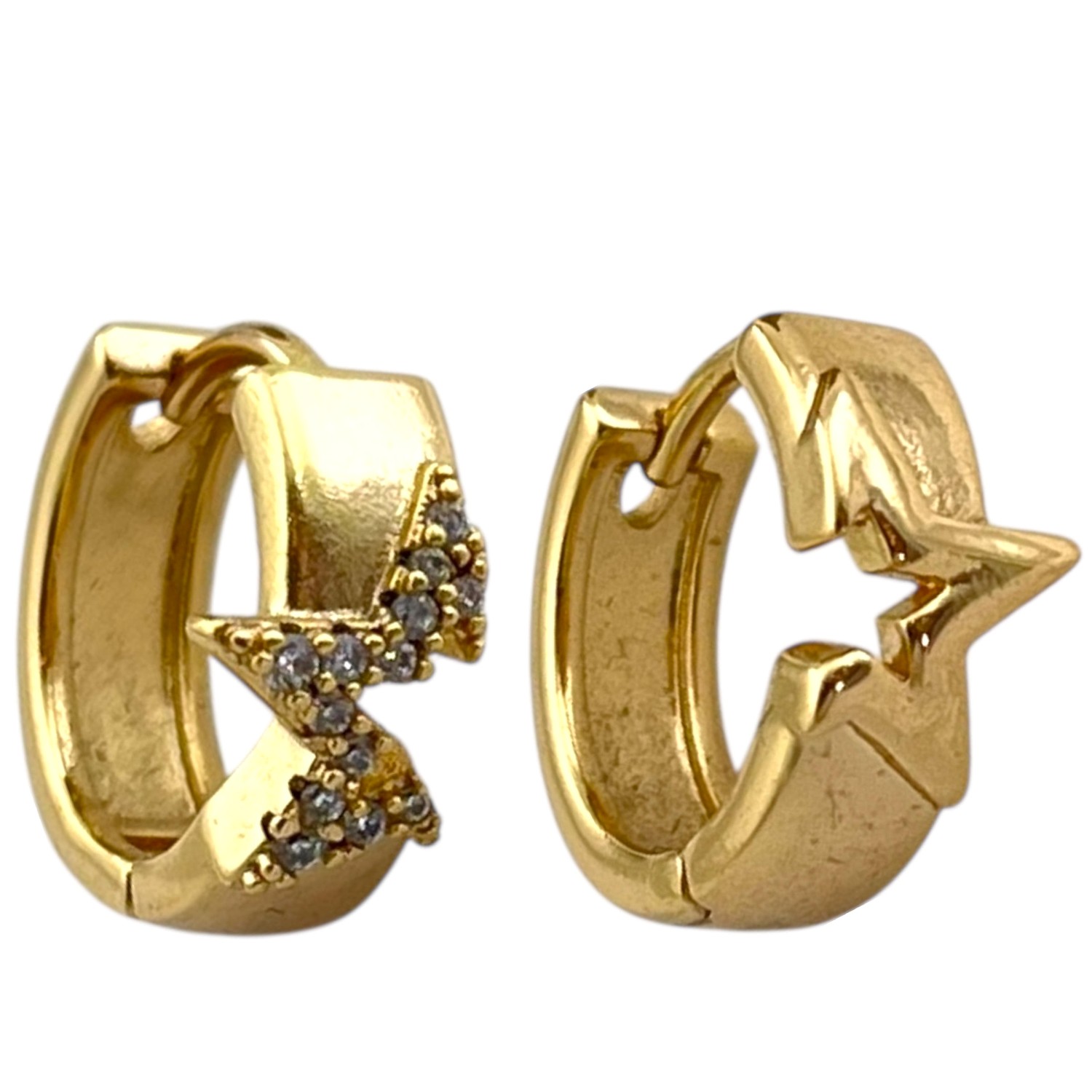 گوشواره زنانه ژوپینگ مدل ستاره جواهری کد E6002