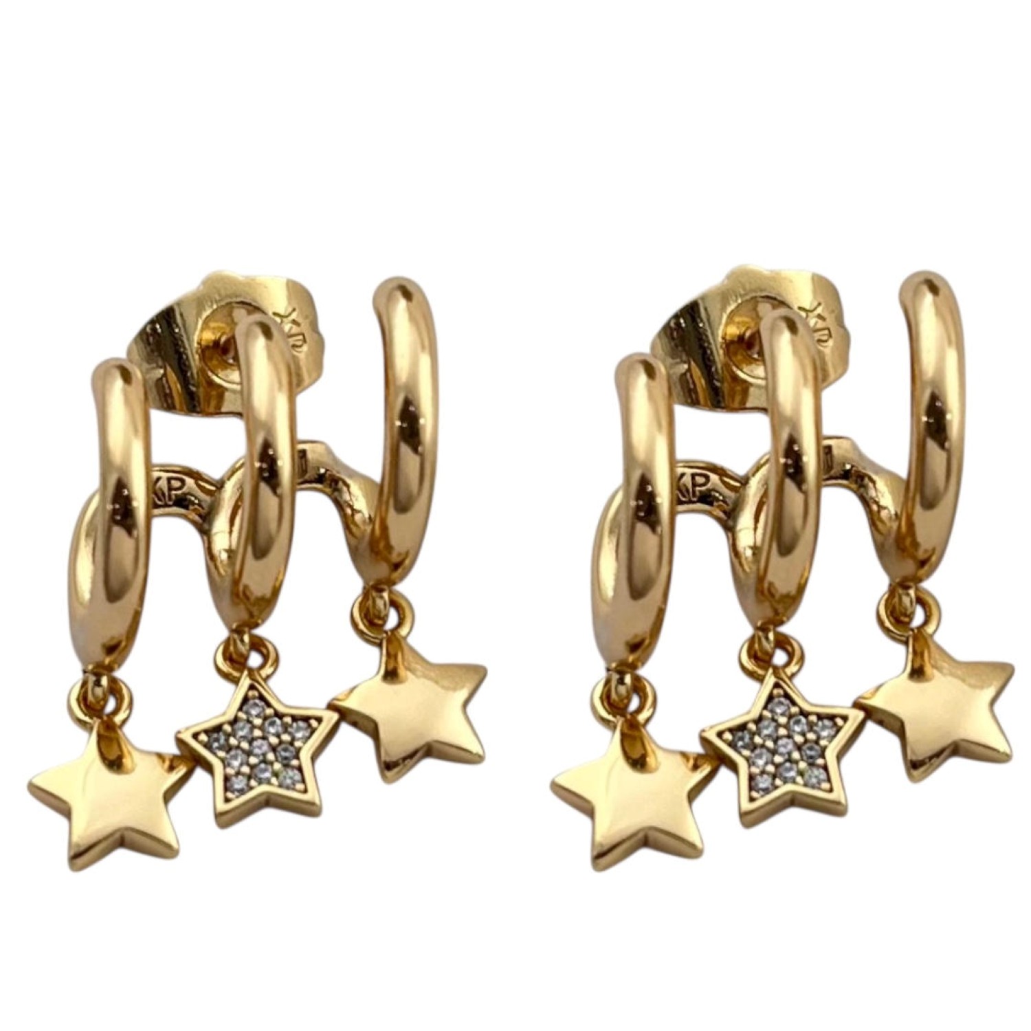 گوشواره زنانه ژوپینگ مدل ستاره کد E5993