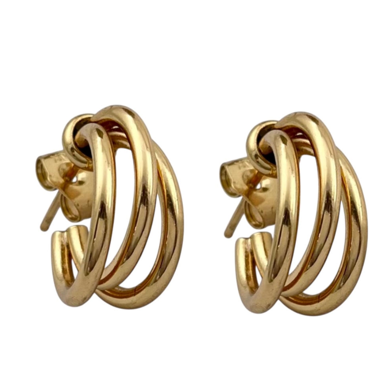 گوشواره زنانه ژوپینگ مدل حلقه ای کد E5956