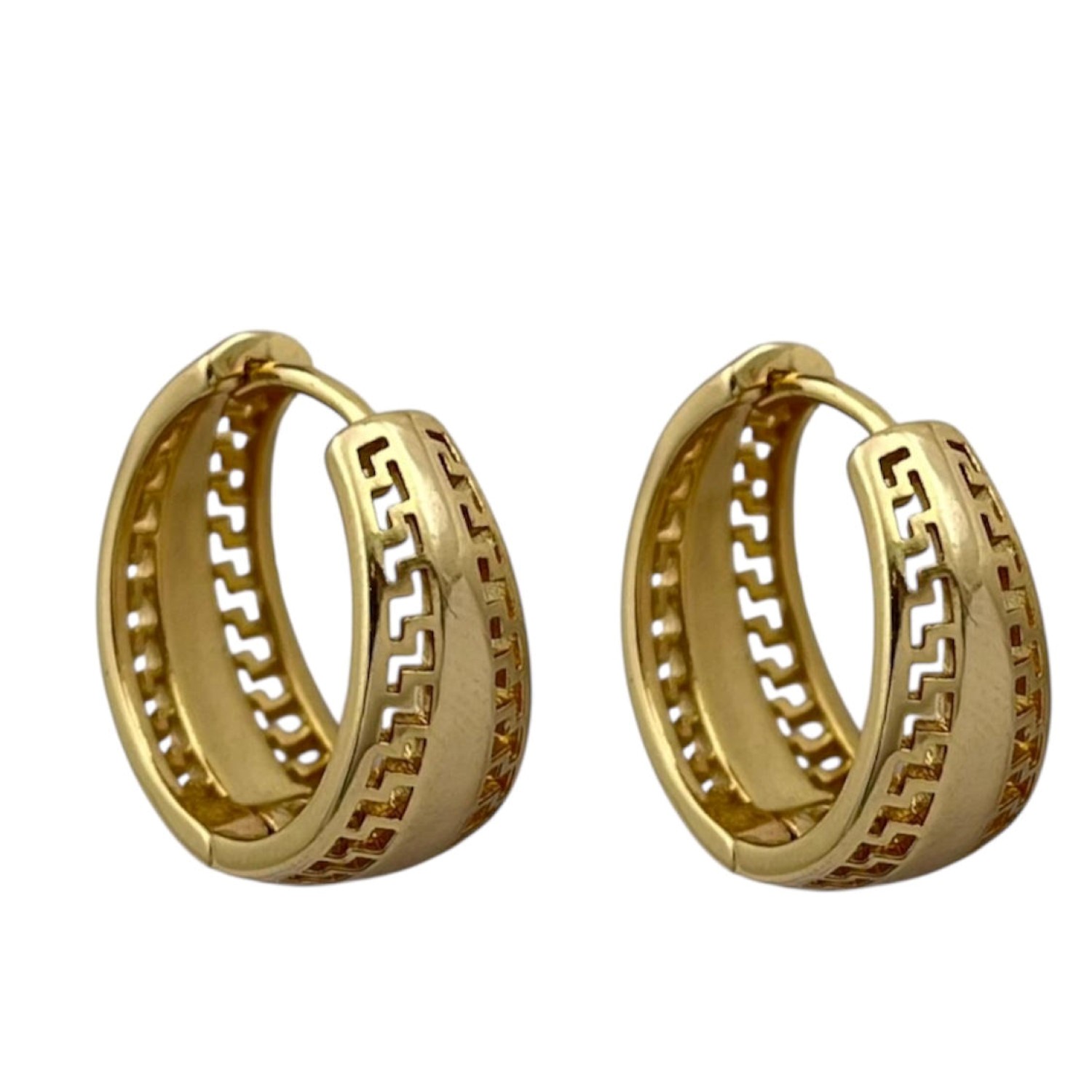 گوشواره زنانه ژوپینگ مدل حلقه ای کد E5949