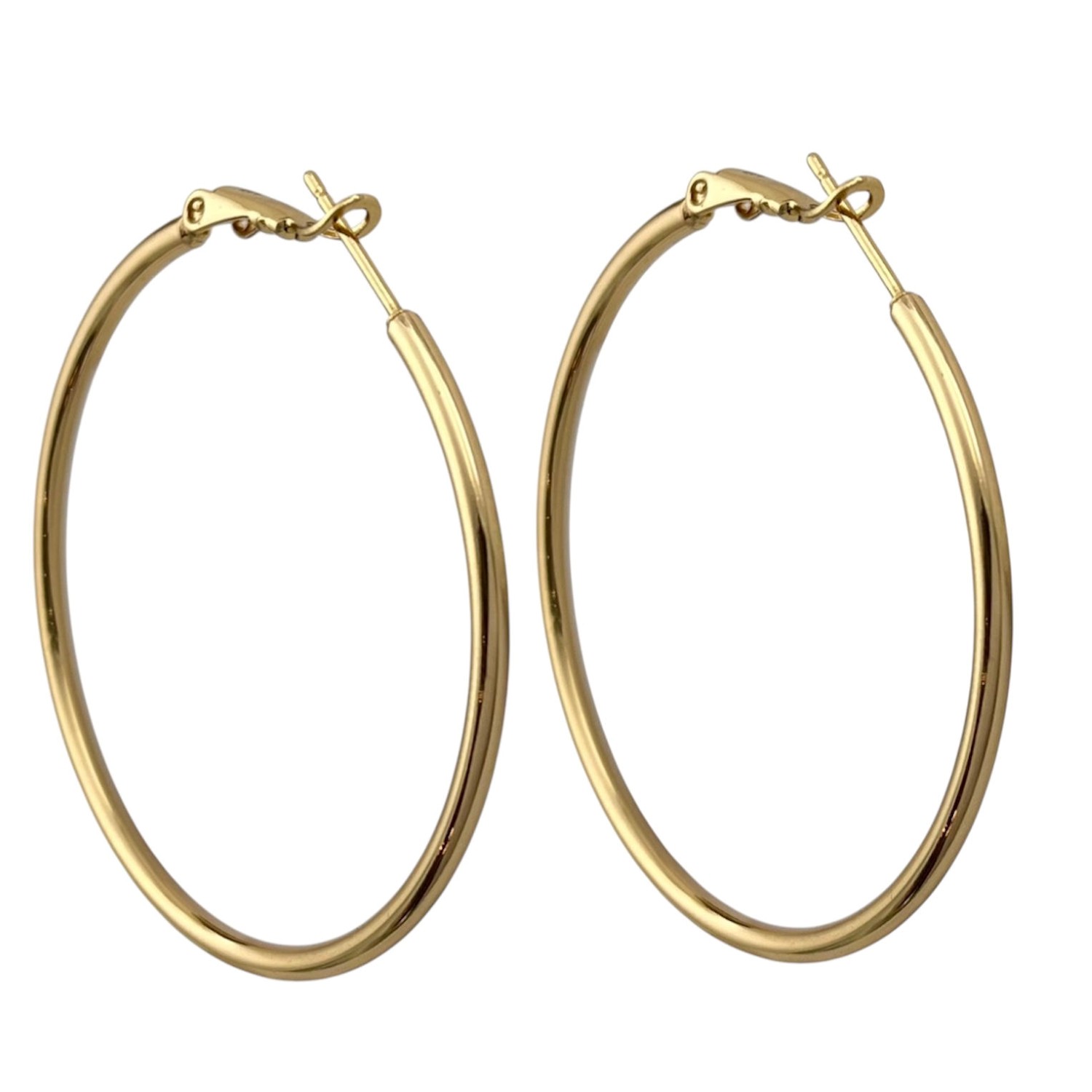 گوشواره زنانه ژوپینگ مدل حلقه ای کد E5945