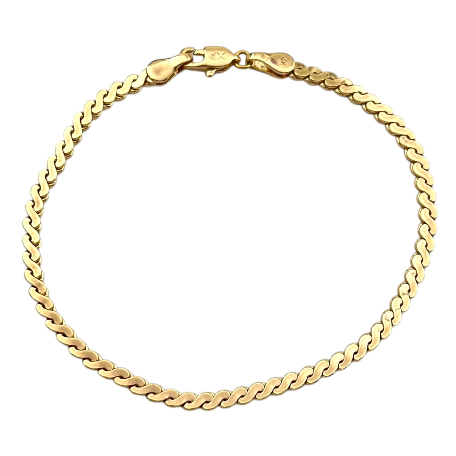 دستبند زنانه ژوپینگ طرح طلا کد B5277