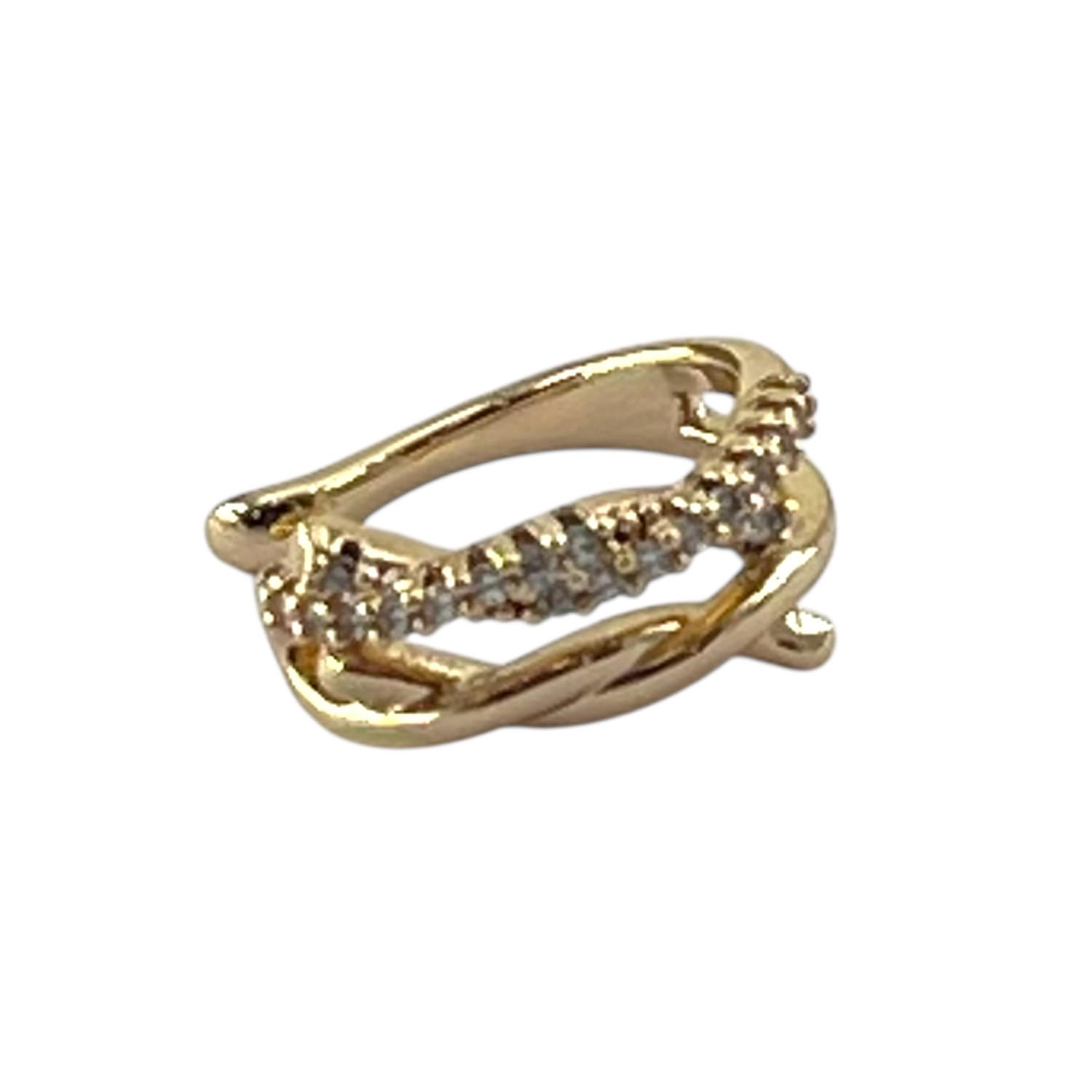 گوشواره ایرکاف ژوپینگ زنانه مدل جواهری کد E6399