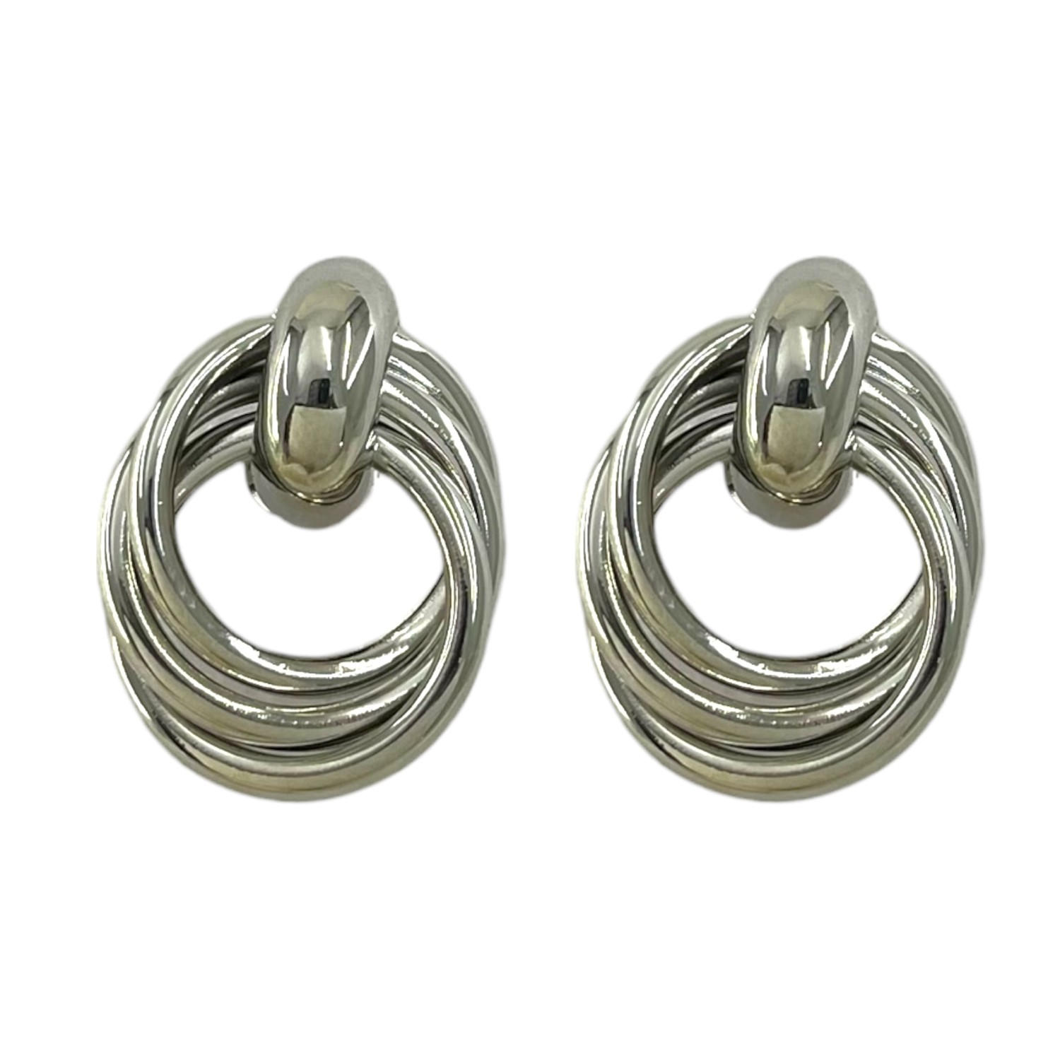 گوشواره زنانه مدل حلقه ای کد E6455