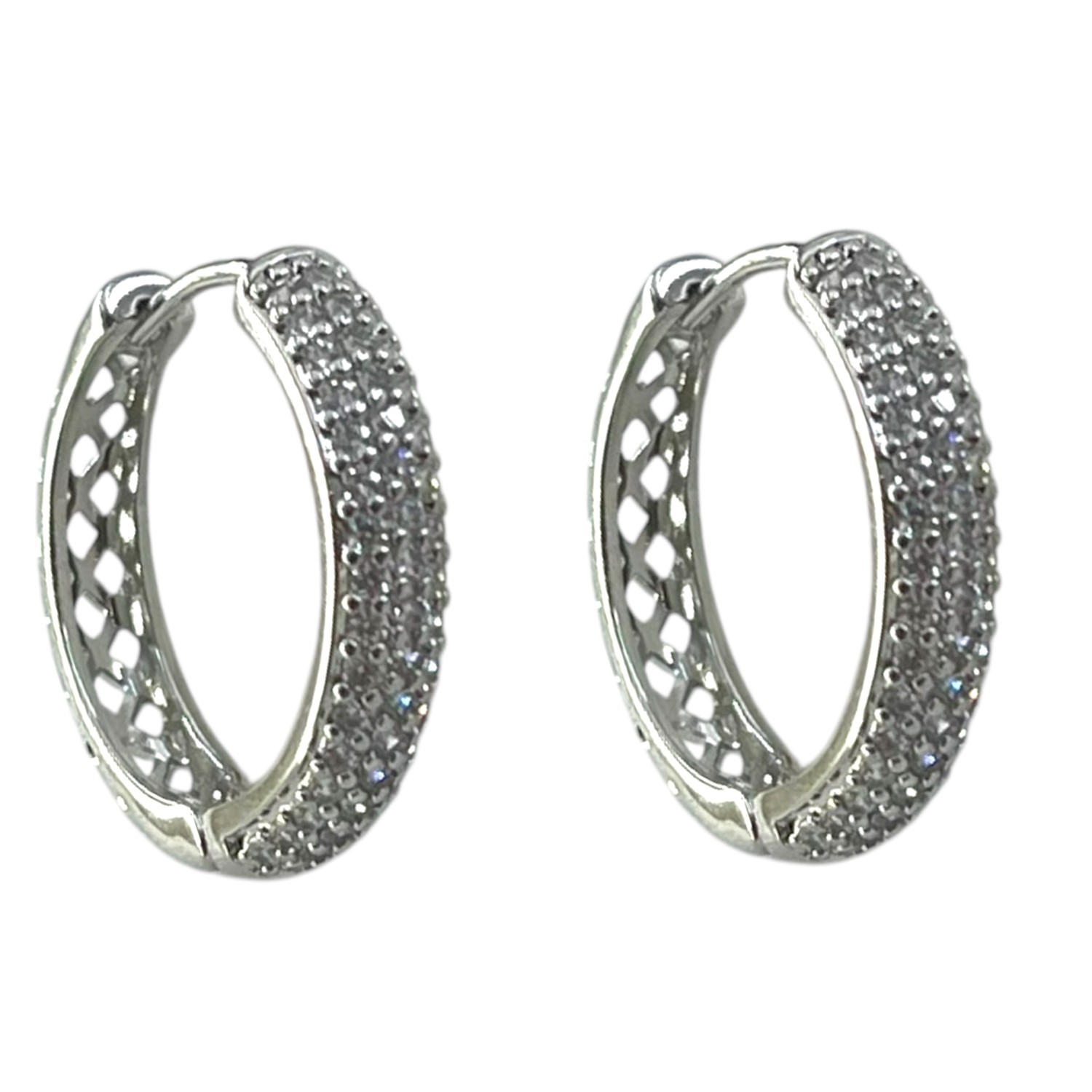 گوشواره زنانه ژوپینگ مدل جواهری کد E6471