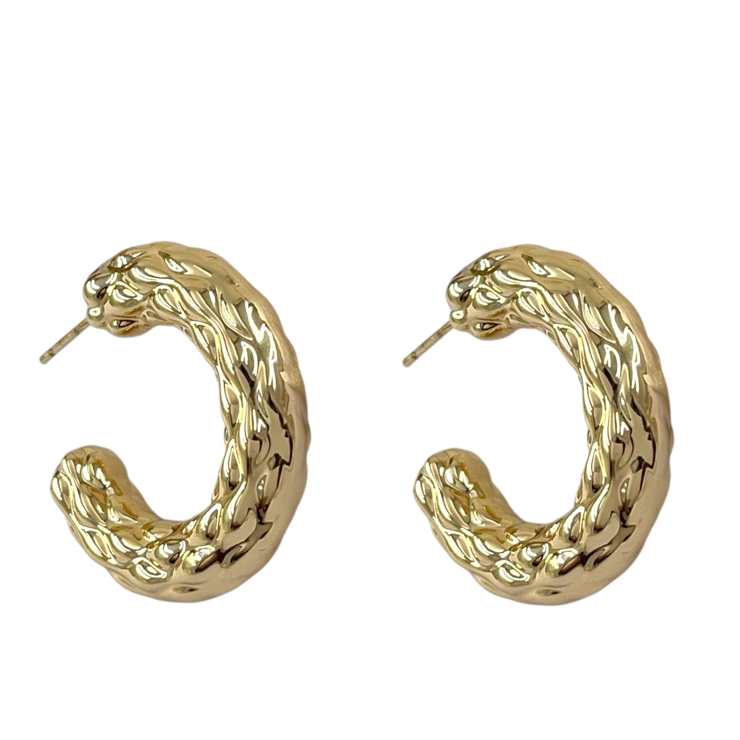 گوشواره زنانه ژوپینگ مدل حلقه ای کد E6505