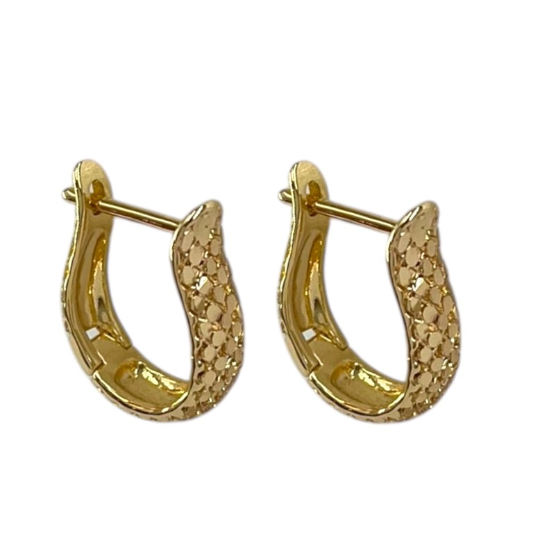 گوشواره زنانه ژوپینگ مدل اجری کد E6534
