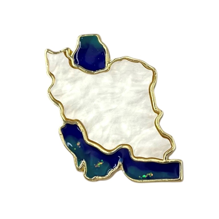 گل سینه زنانه مدل ایران G4205