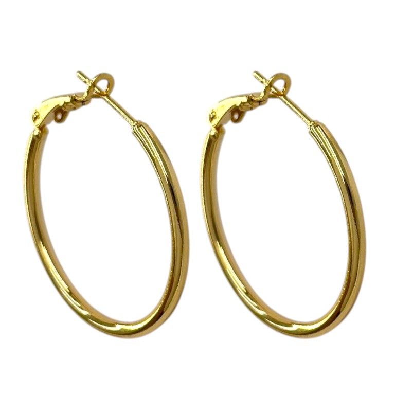 گوشواره زنانه ژوپینگ مدل حلقه ای کد E6556