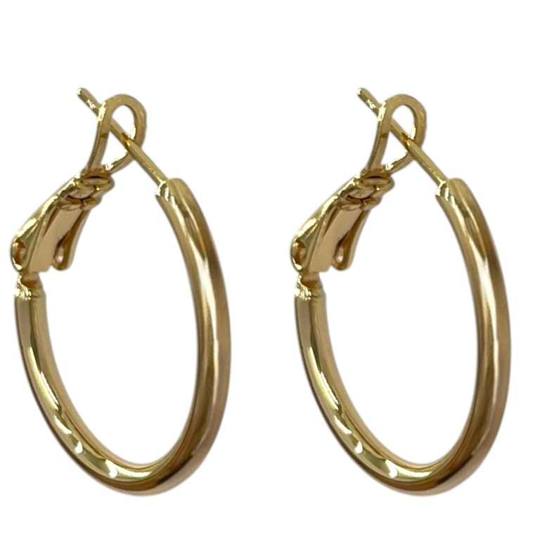 گوشواره زنانه ژوپینگ مدل حلقه ای کد E6553