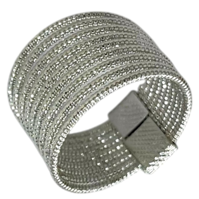 انگشتر زنانه ژوپینگ مدل توری تراش دار کد R51902